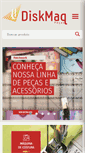 Mobile Screenshot of diskmaqpecas.com.br